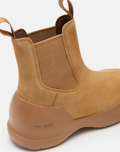 Moon Boot - Luna Suede Chelsea Støvle - Sand